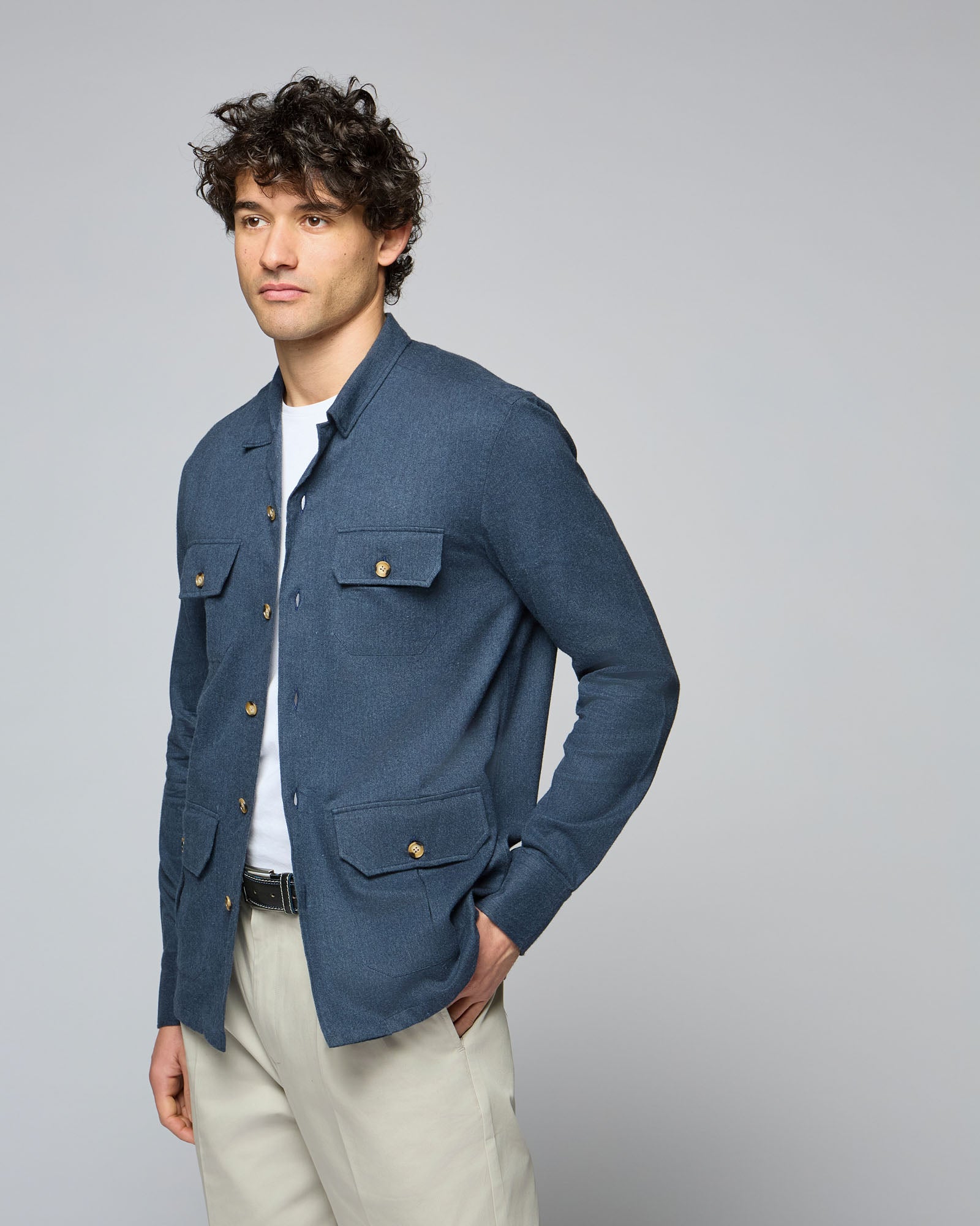 OVERSHIRT IN FLANELLA