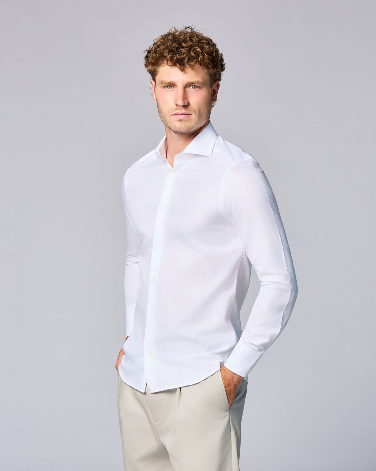 Camicia in Oxford - Dress Fit