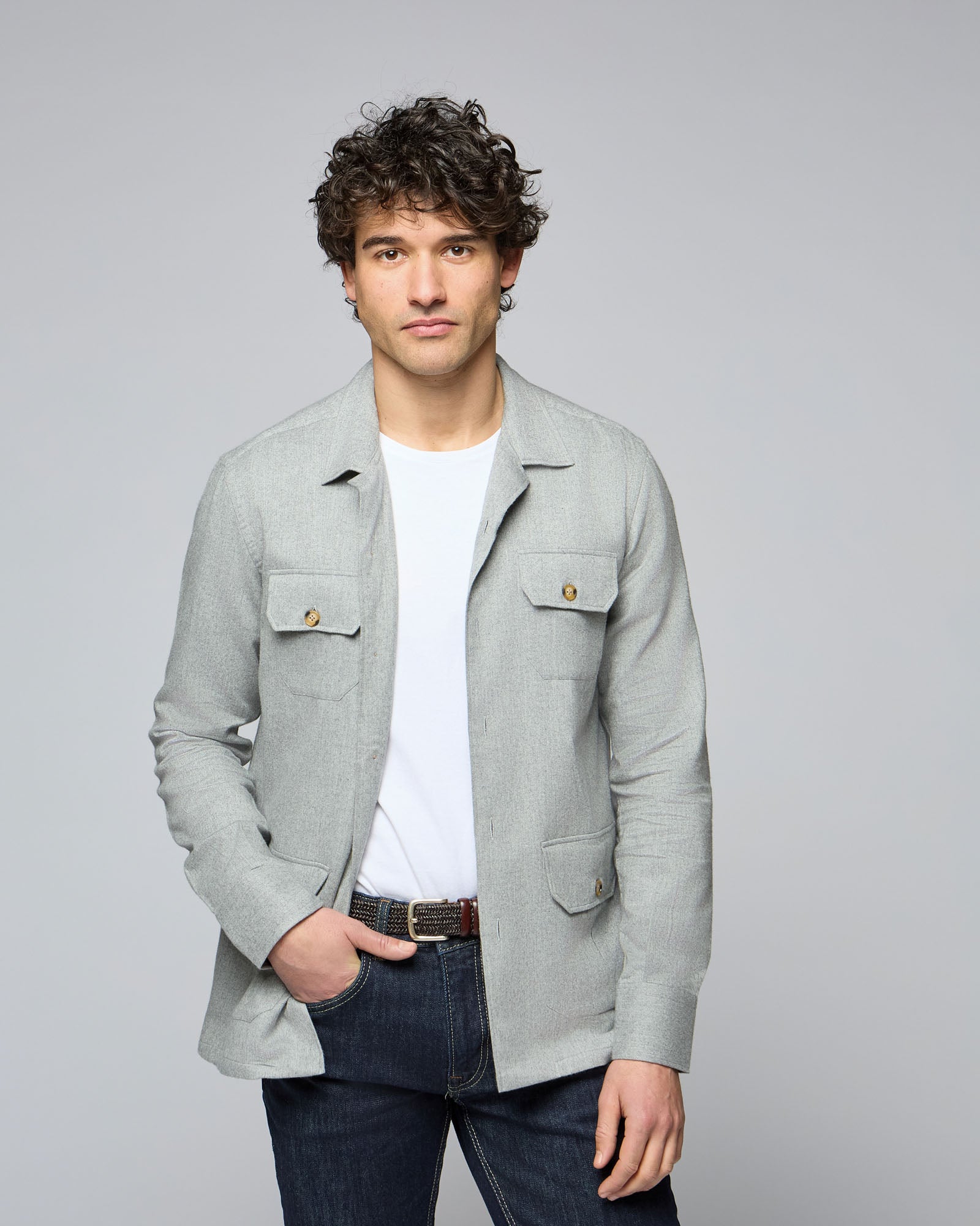 OVERSHIRT IN FLANELLA