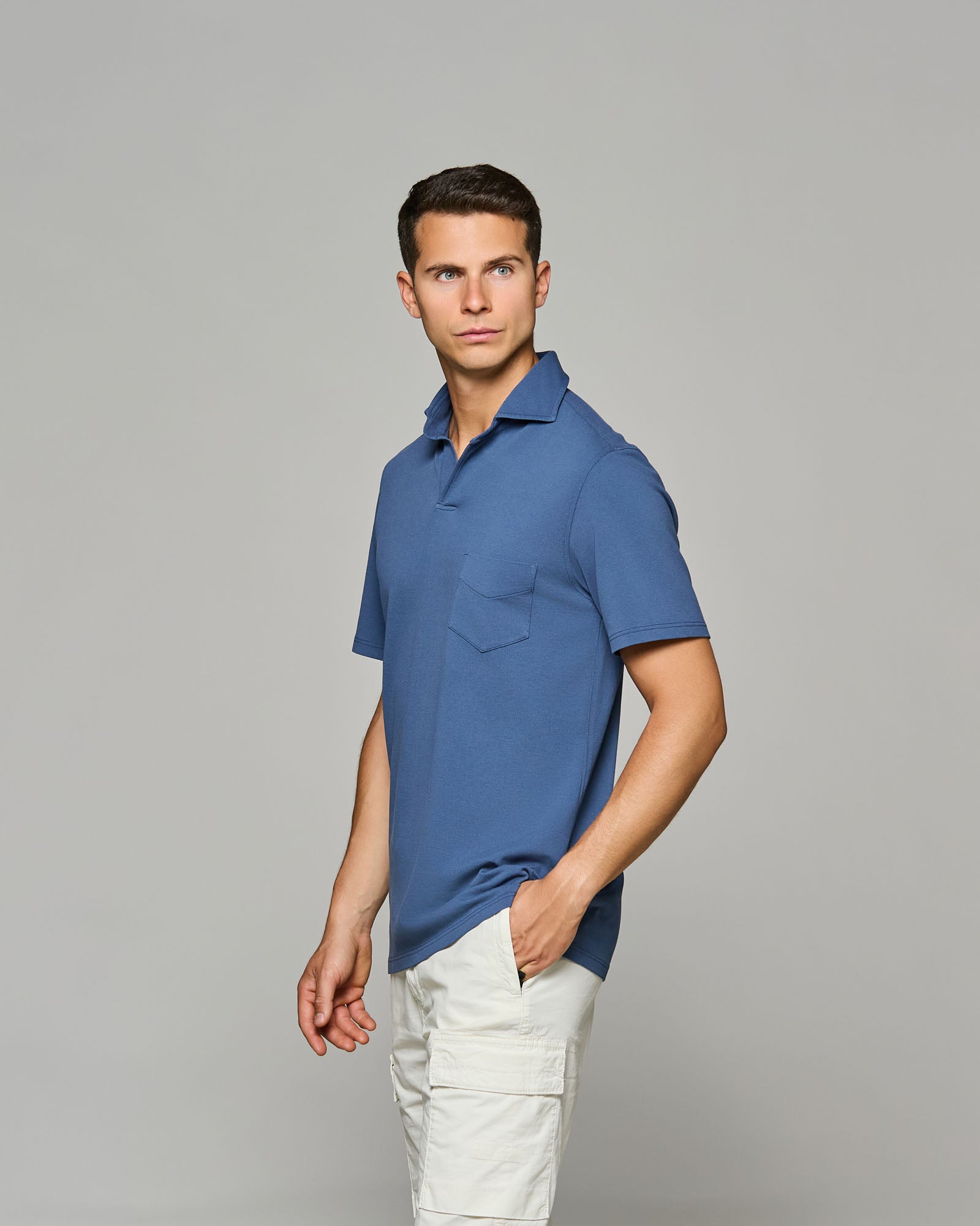 Polo Manica Corta in Piquet