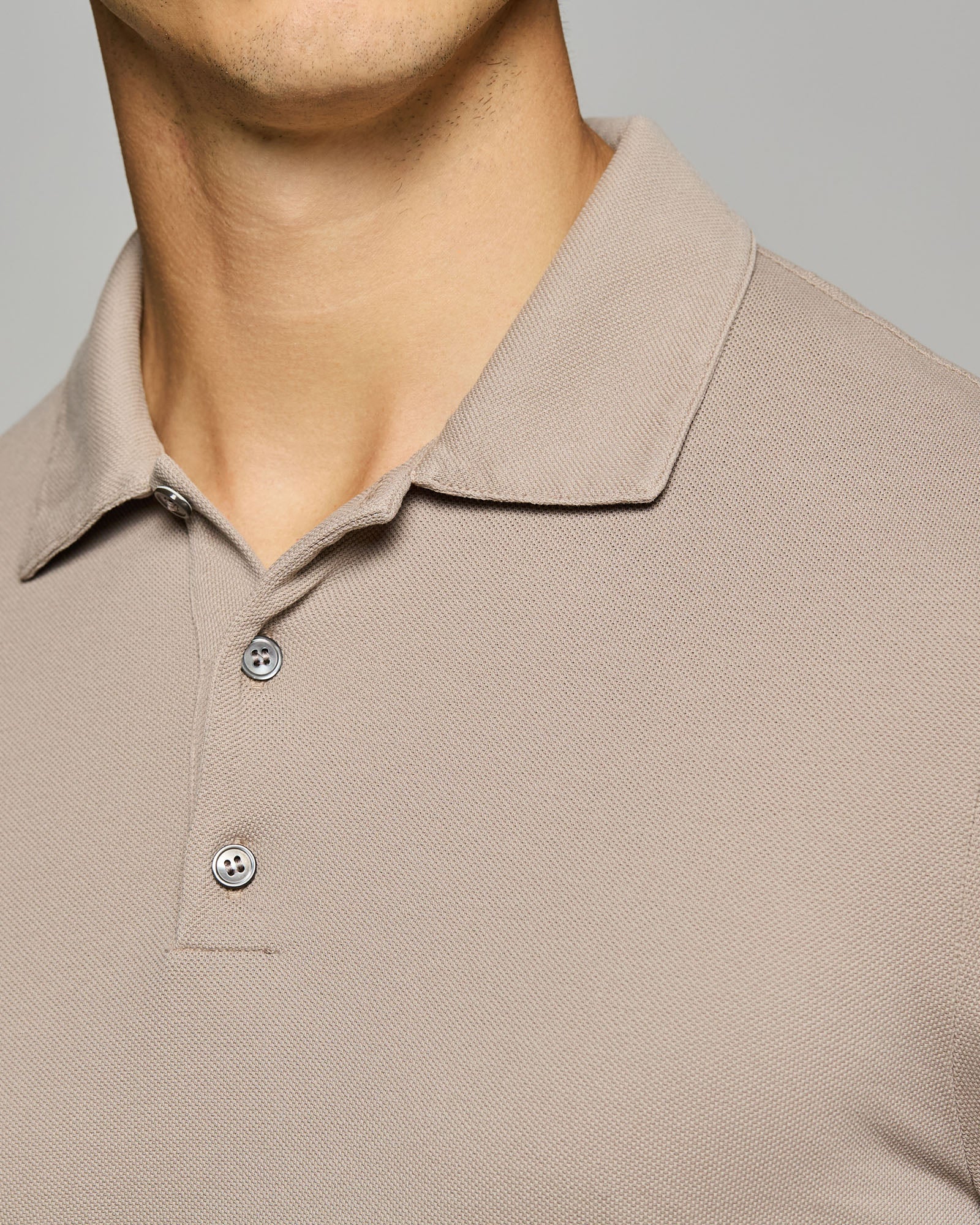 Polo Manica Lunga in Piquet