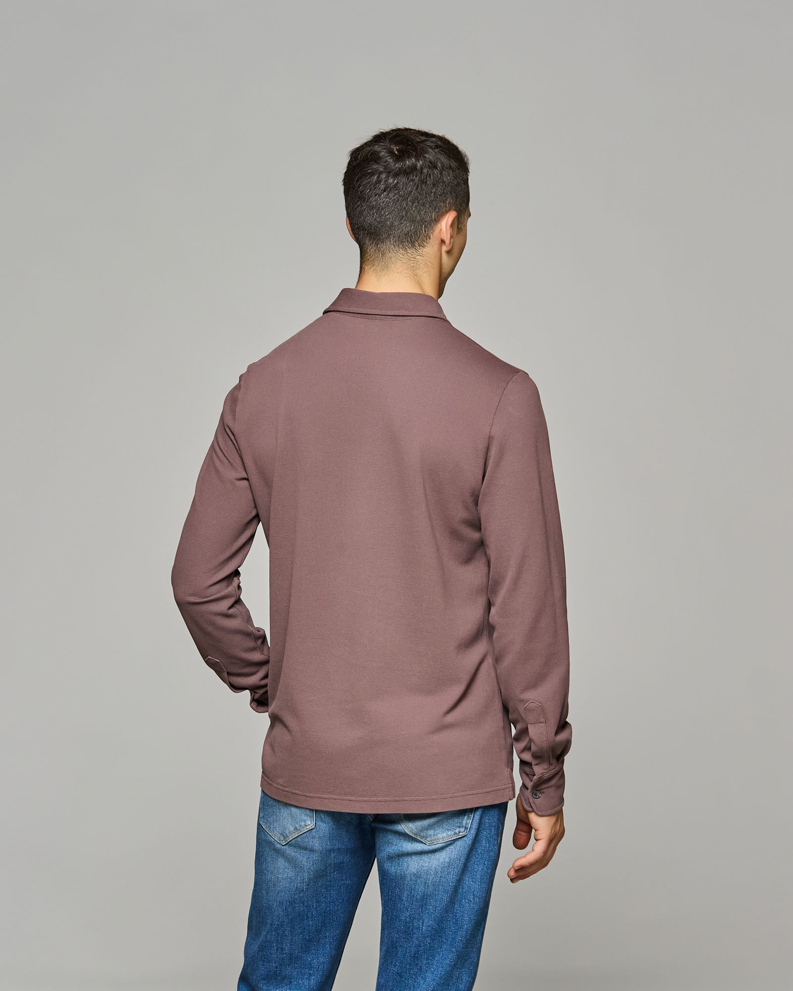 Polo Manica Lunga in Piquet