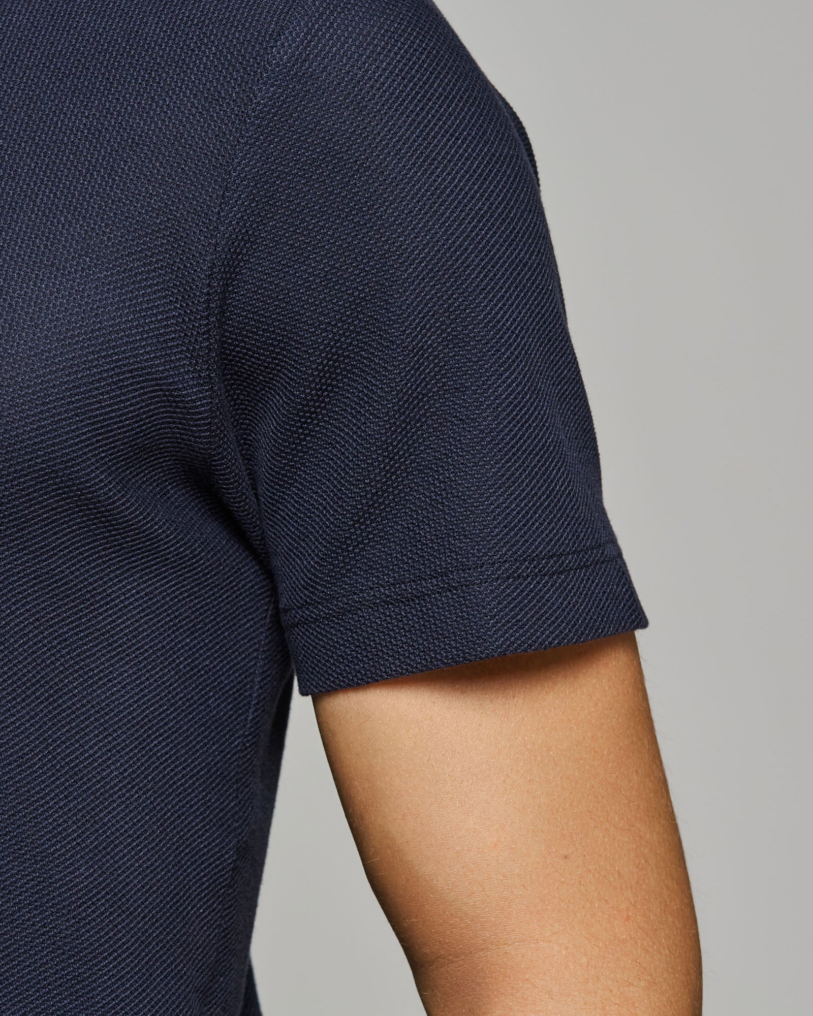 T-Shirt Girocollo Nido d'ape
