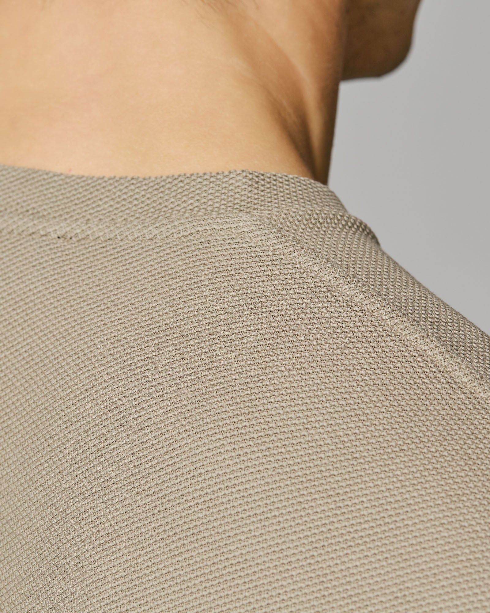 T-Shirt Girocollo Nido d'ape