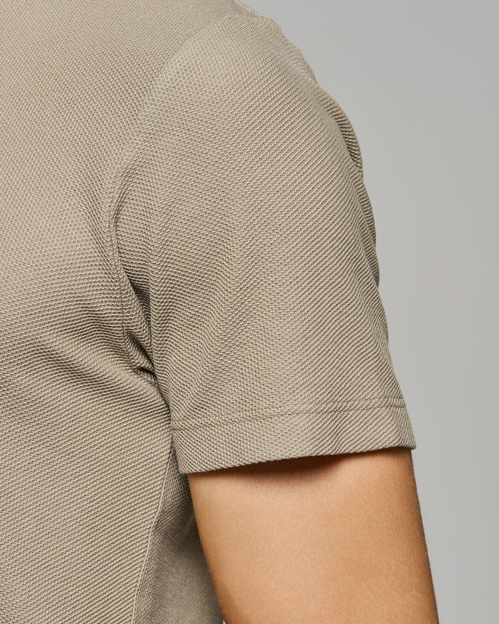 T-Shirt Girocollo Nido d'ape