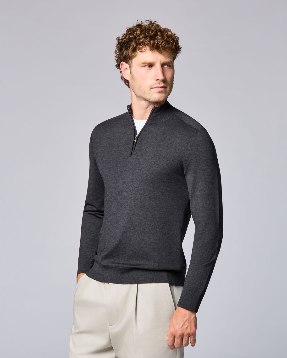 Half-Zip - Maestrale Wool