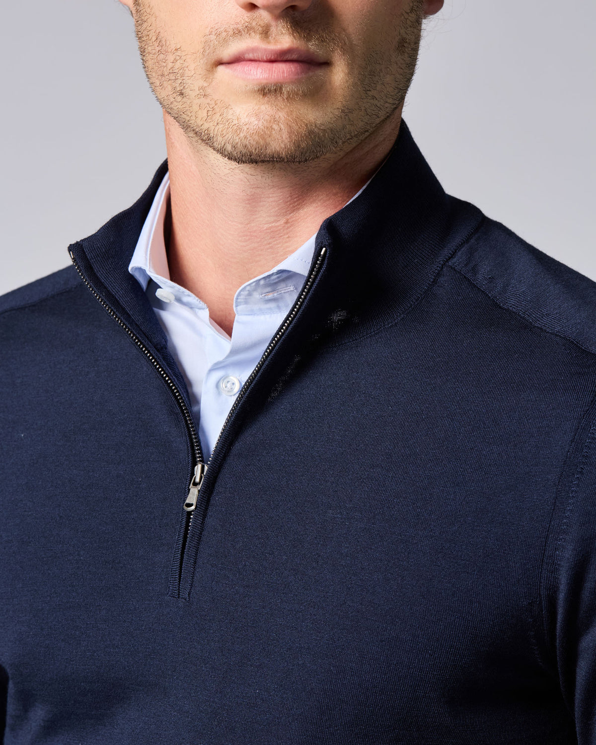 Half-Zip - Maestrale Wool