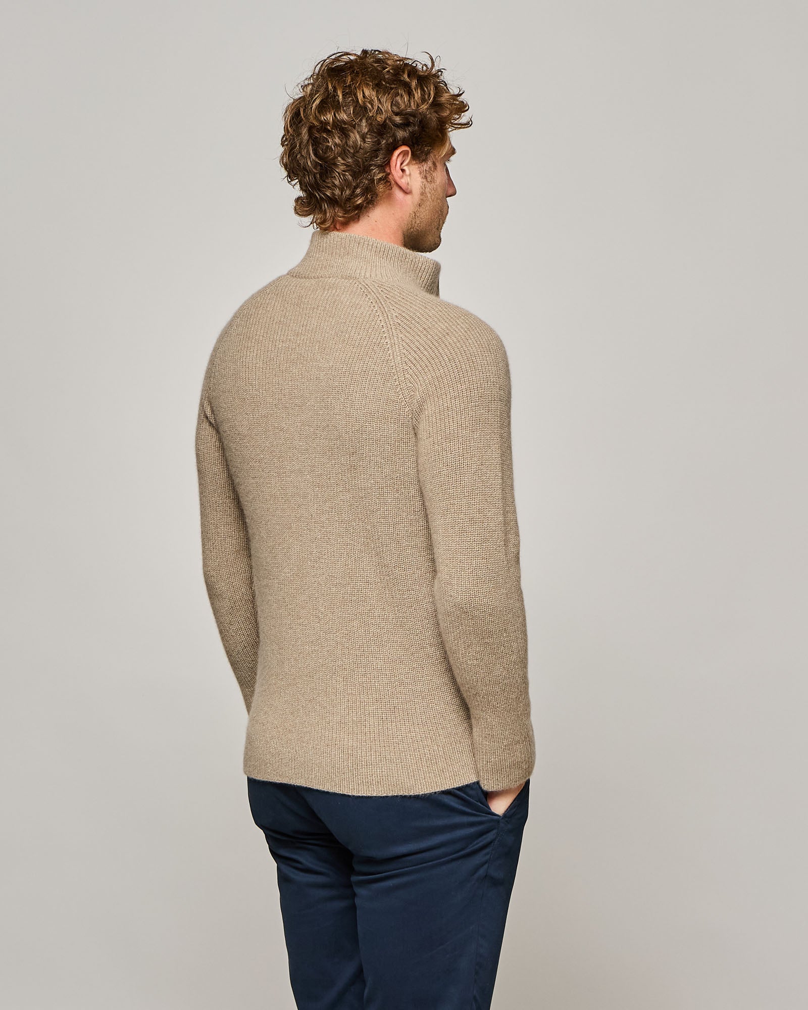 FULL ZIP TUNDRA IN PUNTO PERLATO