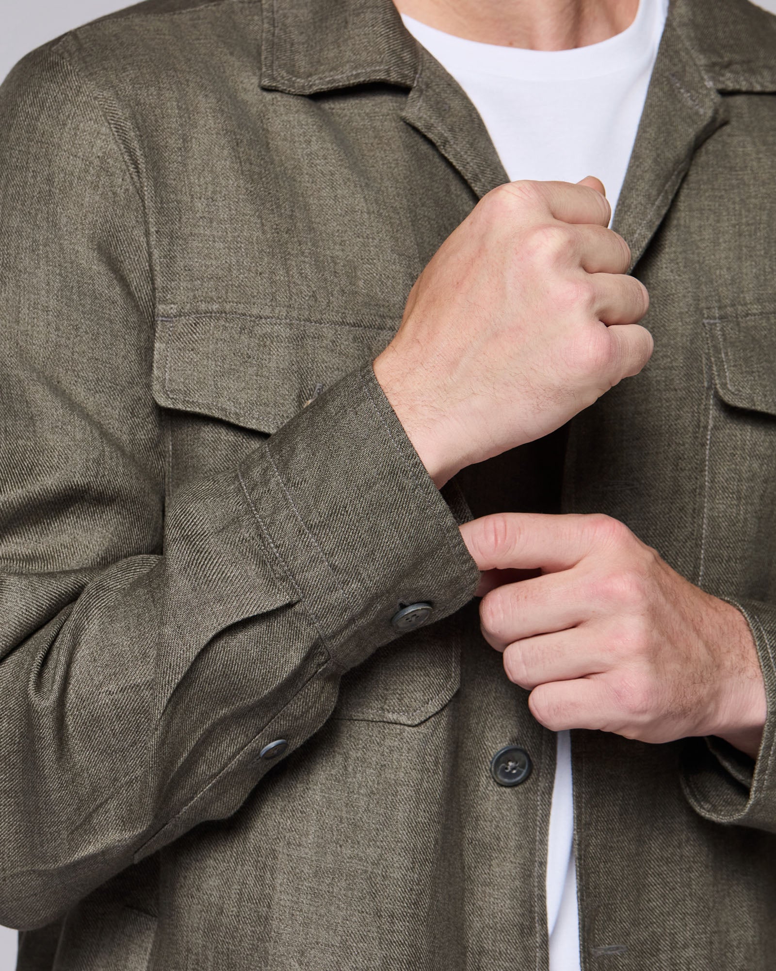 OVERSHIRT IN LINO