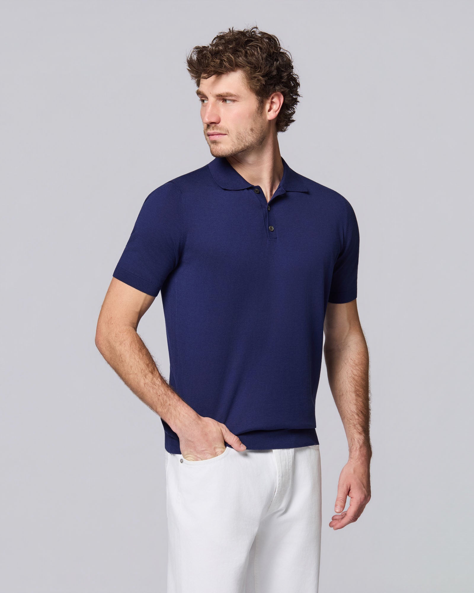 Polo Manica Corta con Bottoni