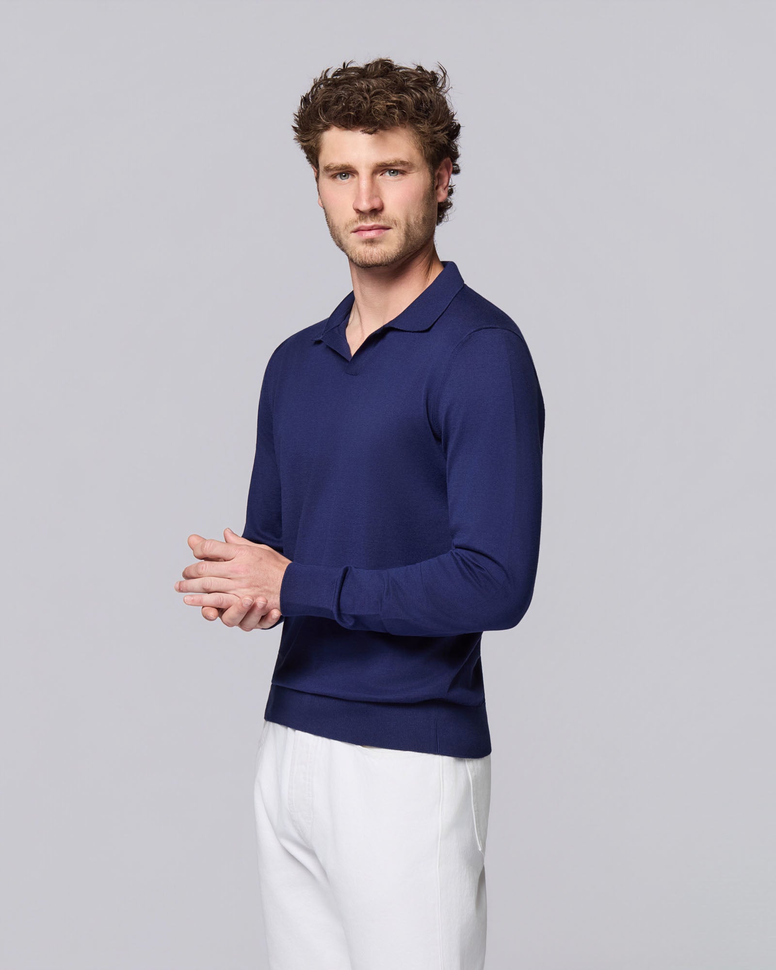 Long Sleeve Polo