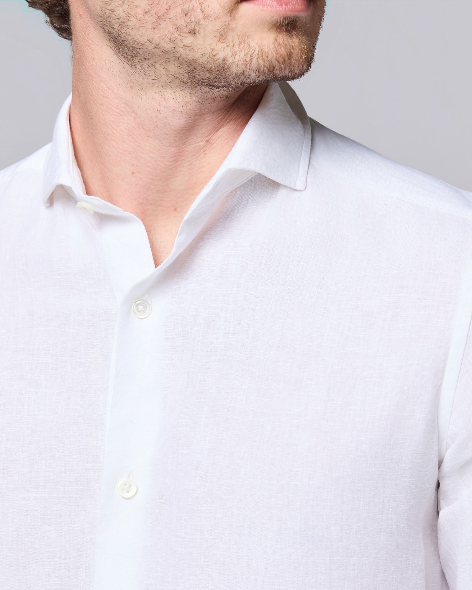 CAMICIA IN TELA - REGULAR FIT