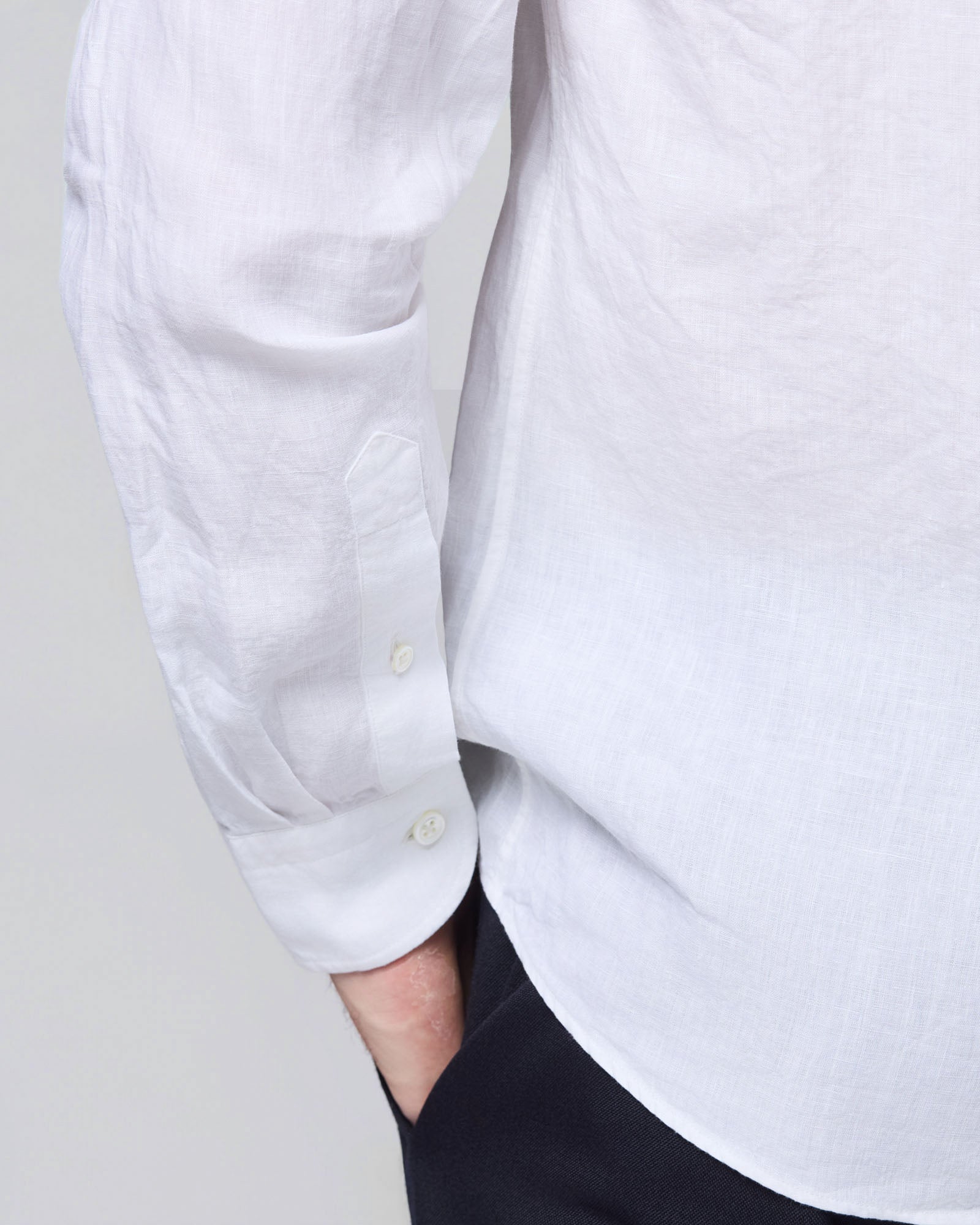 CAMICIA IN TELA - REGULAR FIT