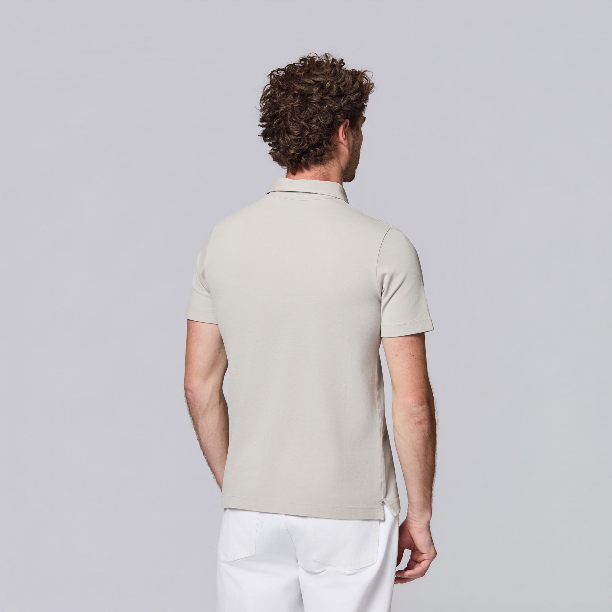 Short Sleeve Pique Polo