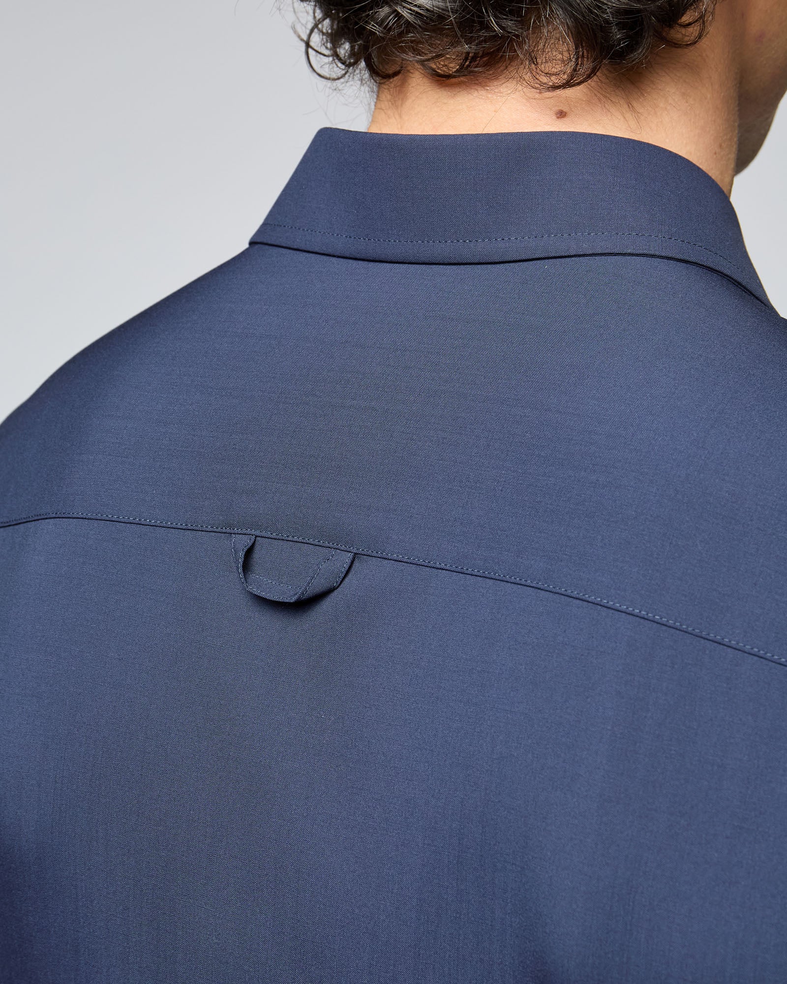 Camicia in Lana Ultrafine - Slim Fit