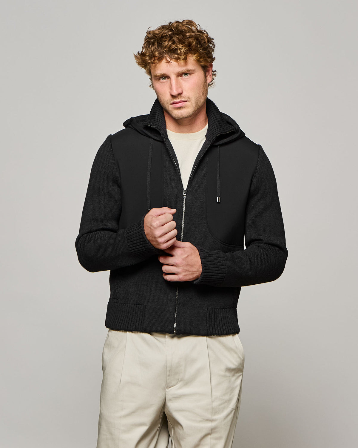Hooded Jacket - Bora Wool