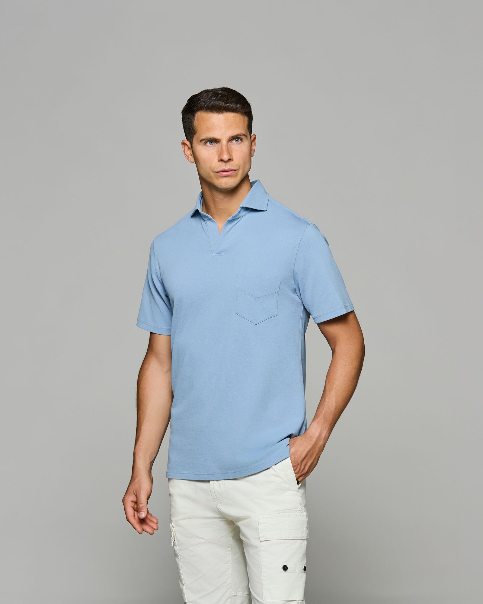 Polo Manica Corta in Piquet