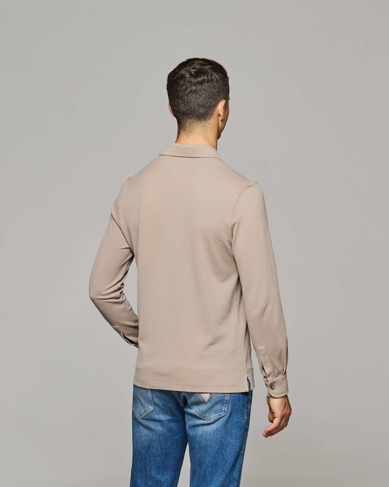 Polo Manica Lunga in Piquet