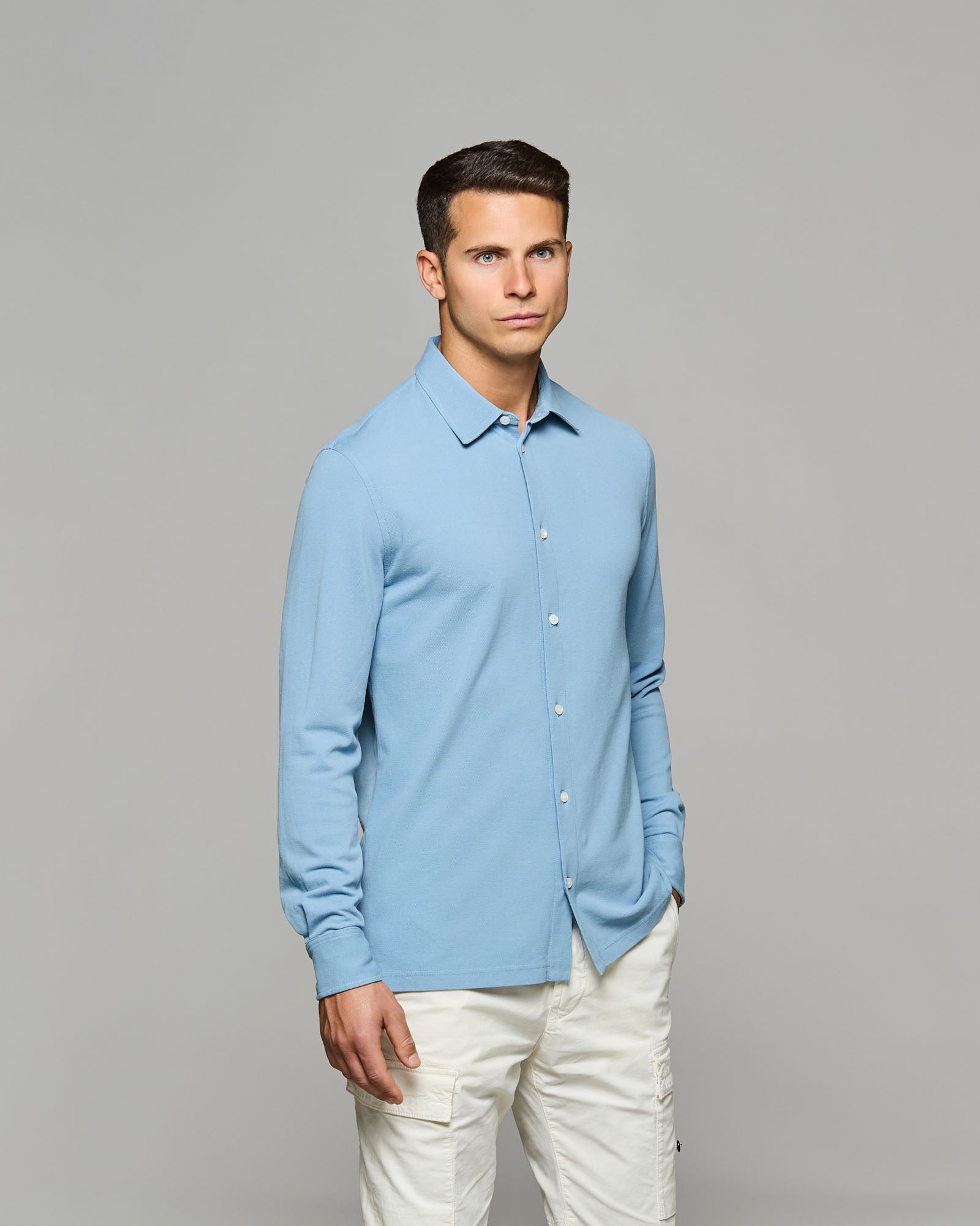 Polo Camicia in Piquet