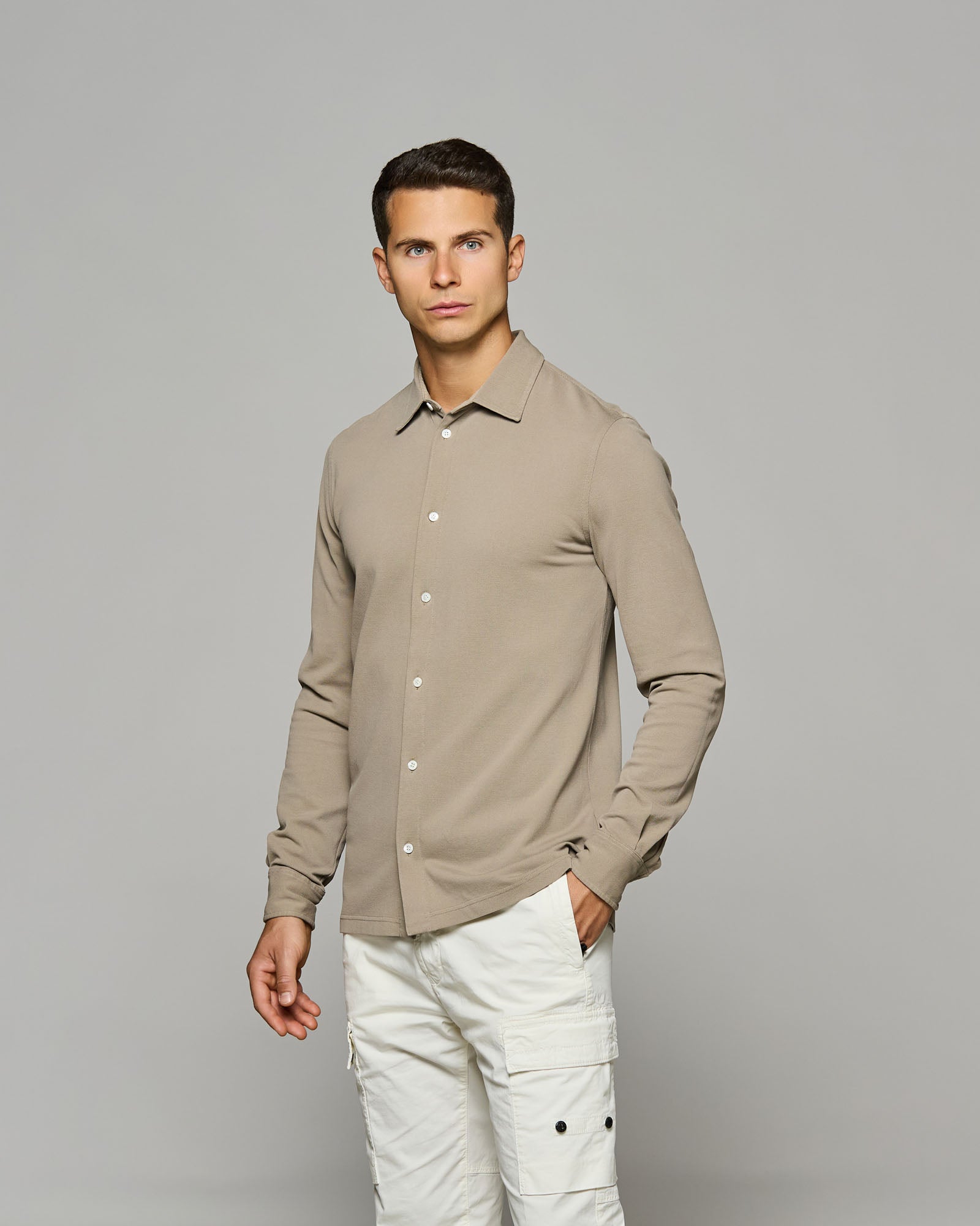 Polo Camicia in Piquet