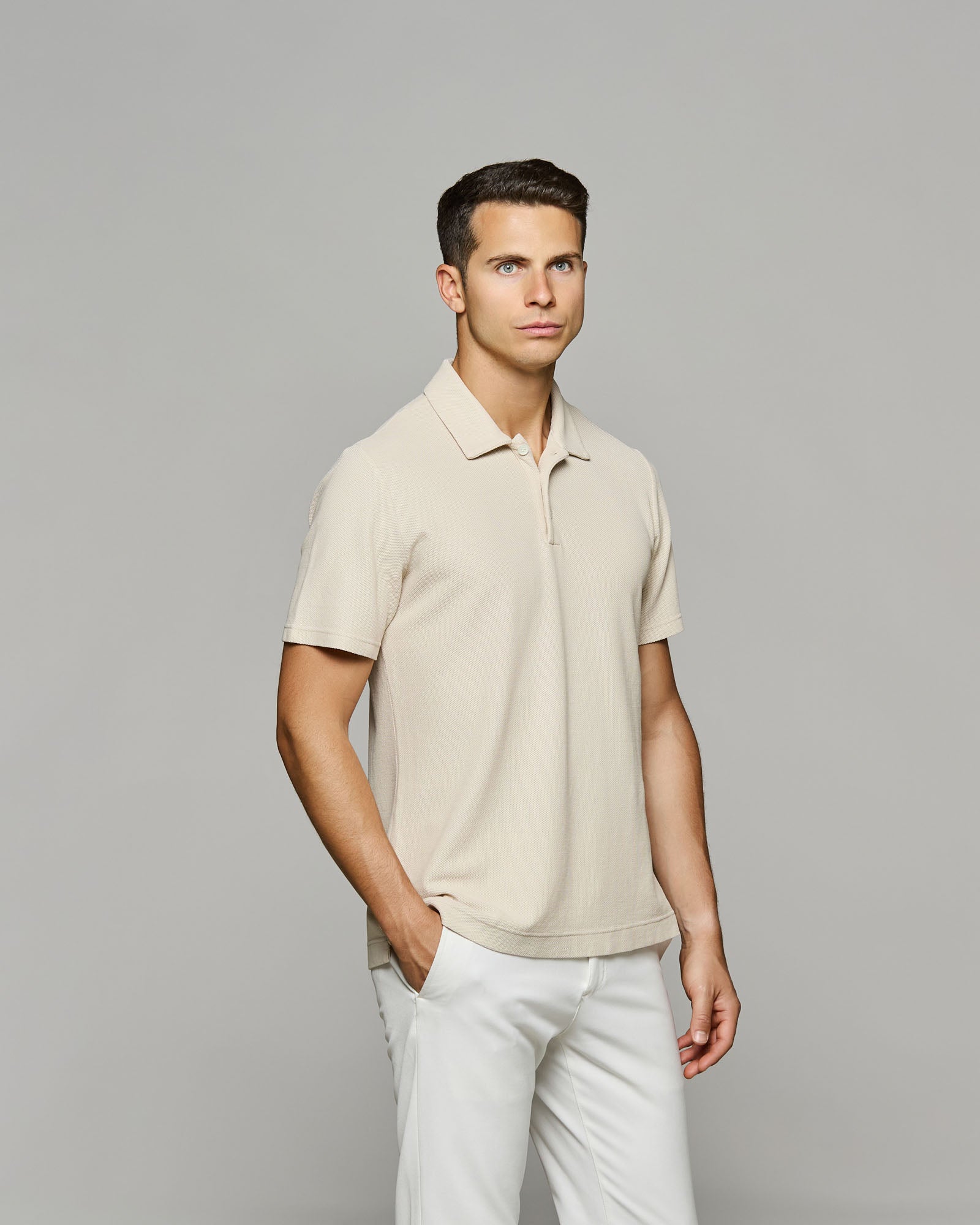 Polo Manica Corta Nido d'ape