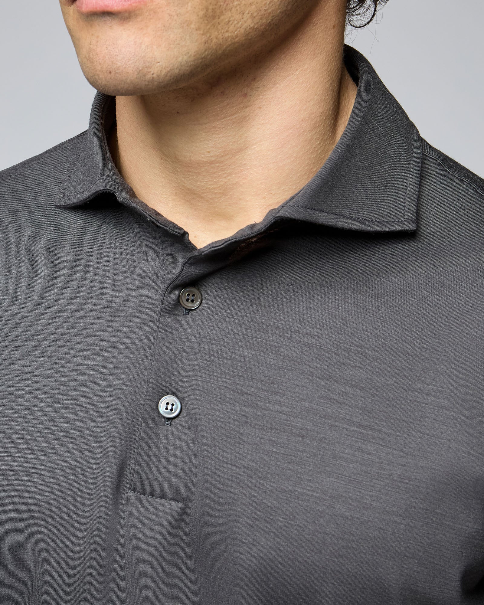 Short Sleeve Polo with Buttons