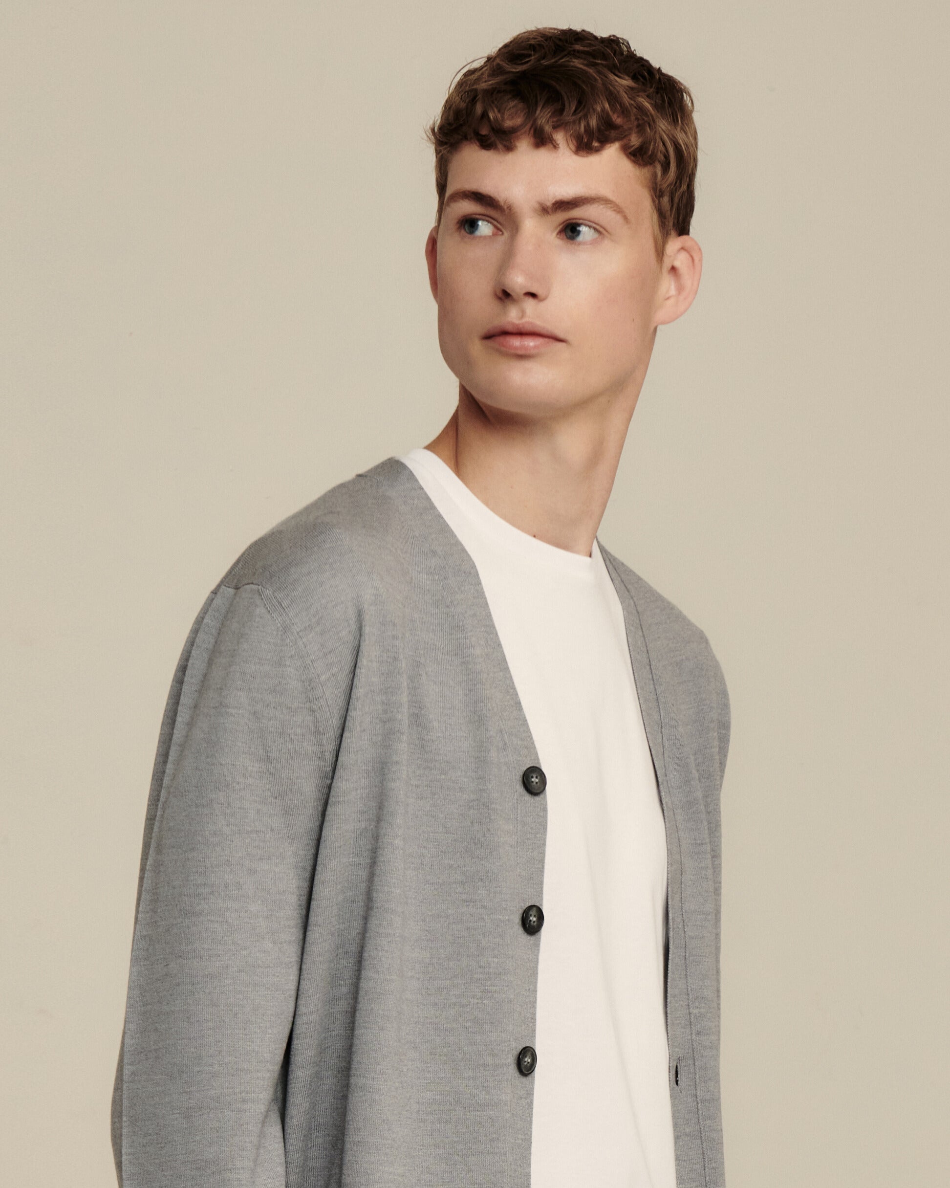 Cardigan con Bottoni Scirocco
