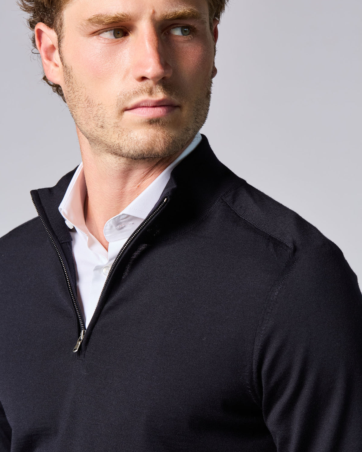 Half-Zip - Maestrale Wool