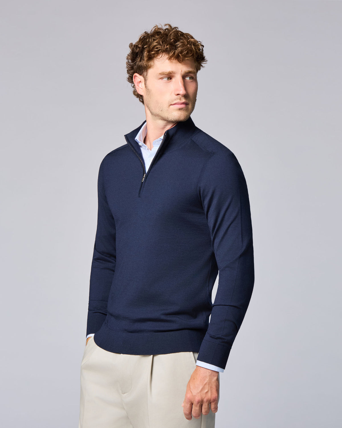Half-Zip - Maestrale Wool