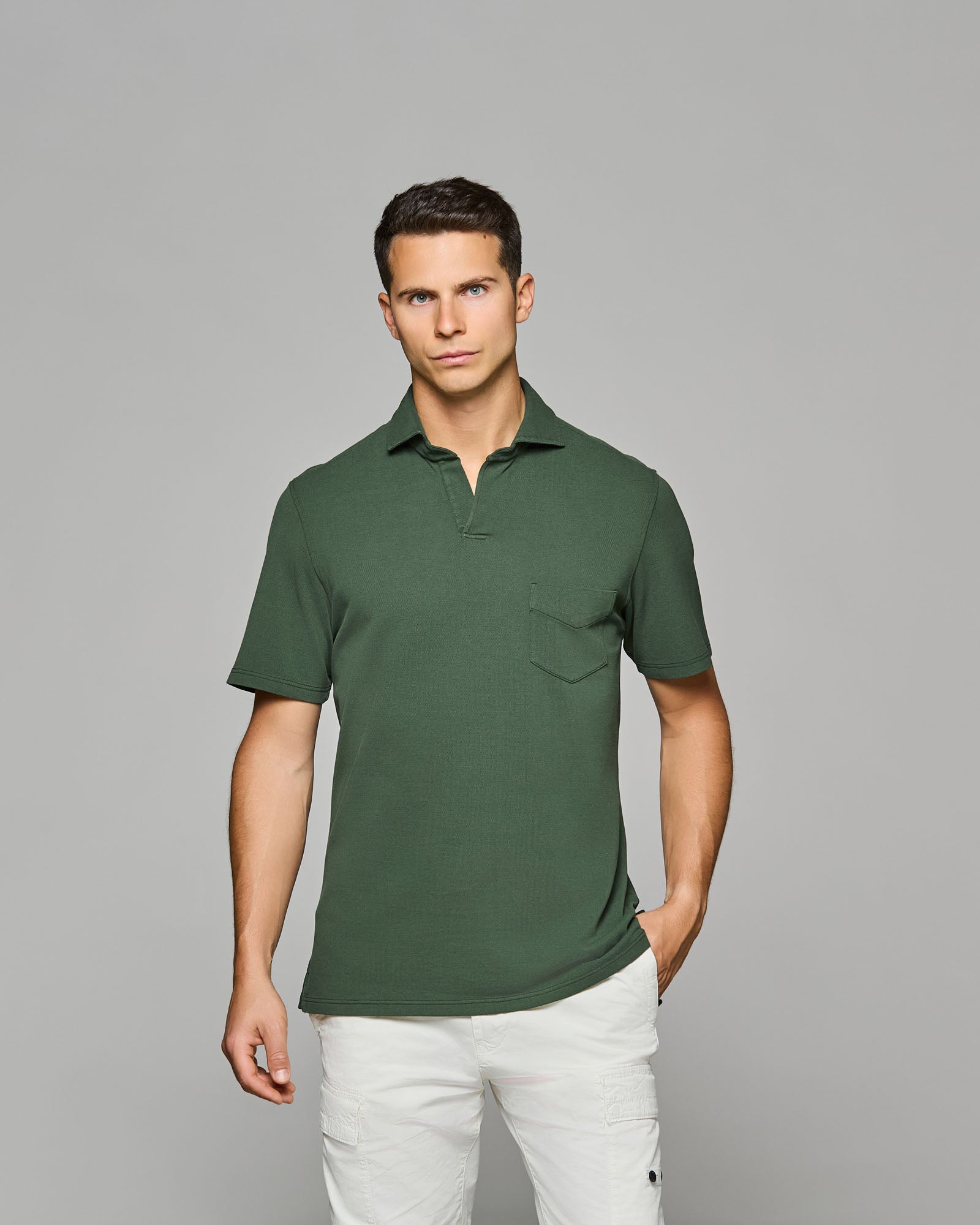 Polo Manica Corta in Piquet