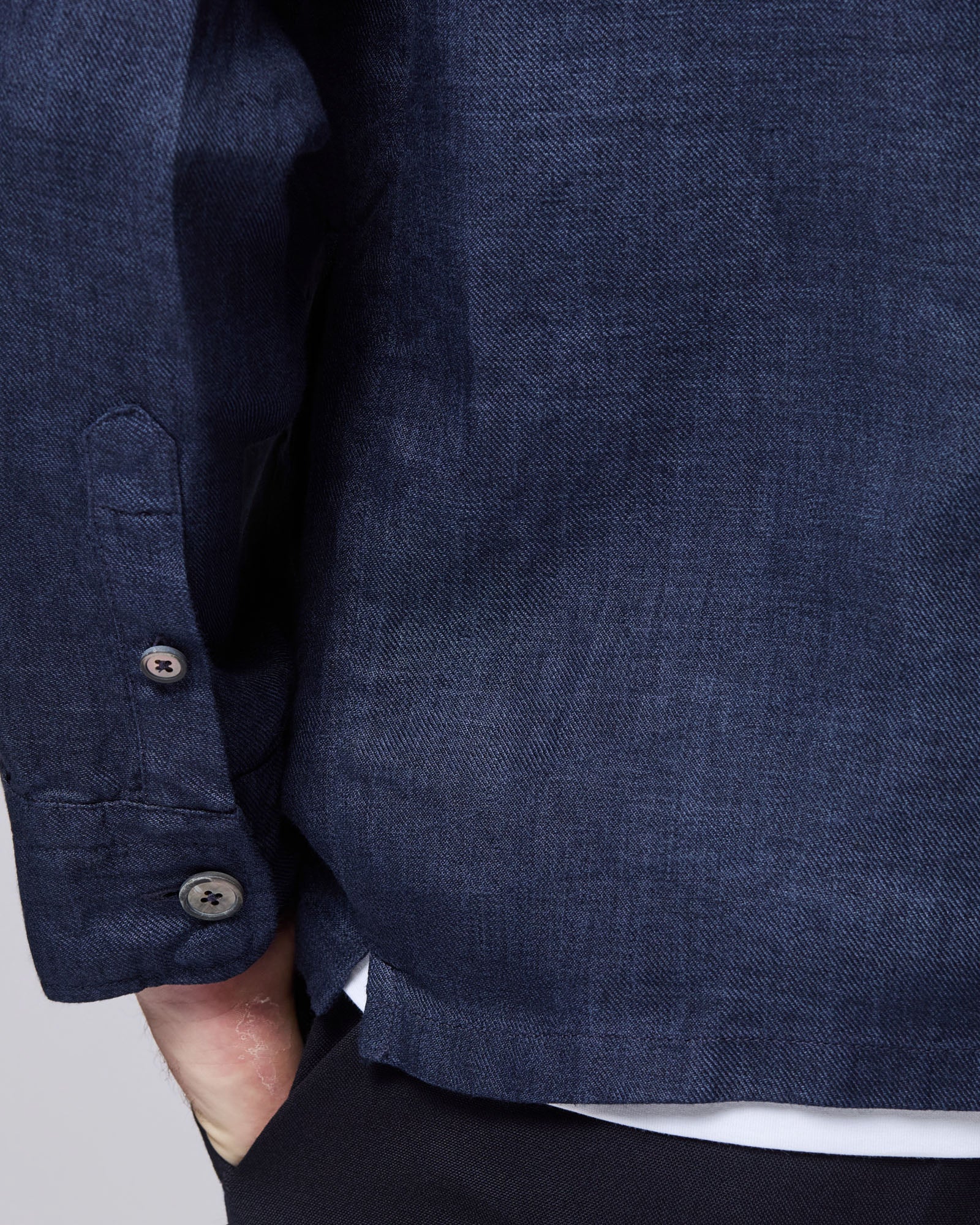 OVERSHIRT IN LINO