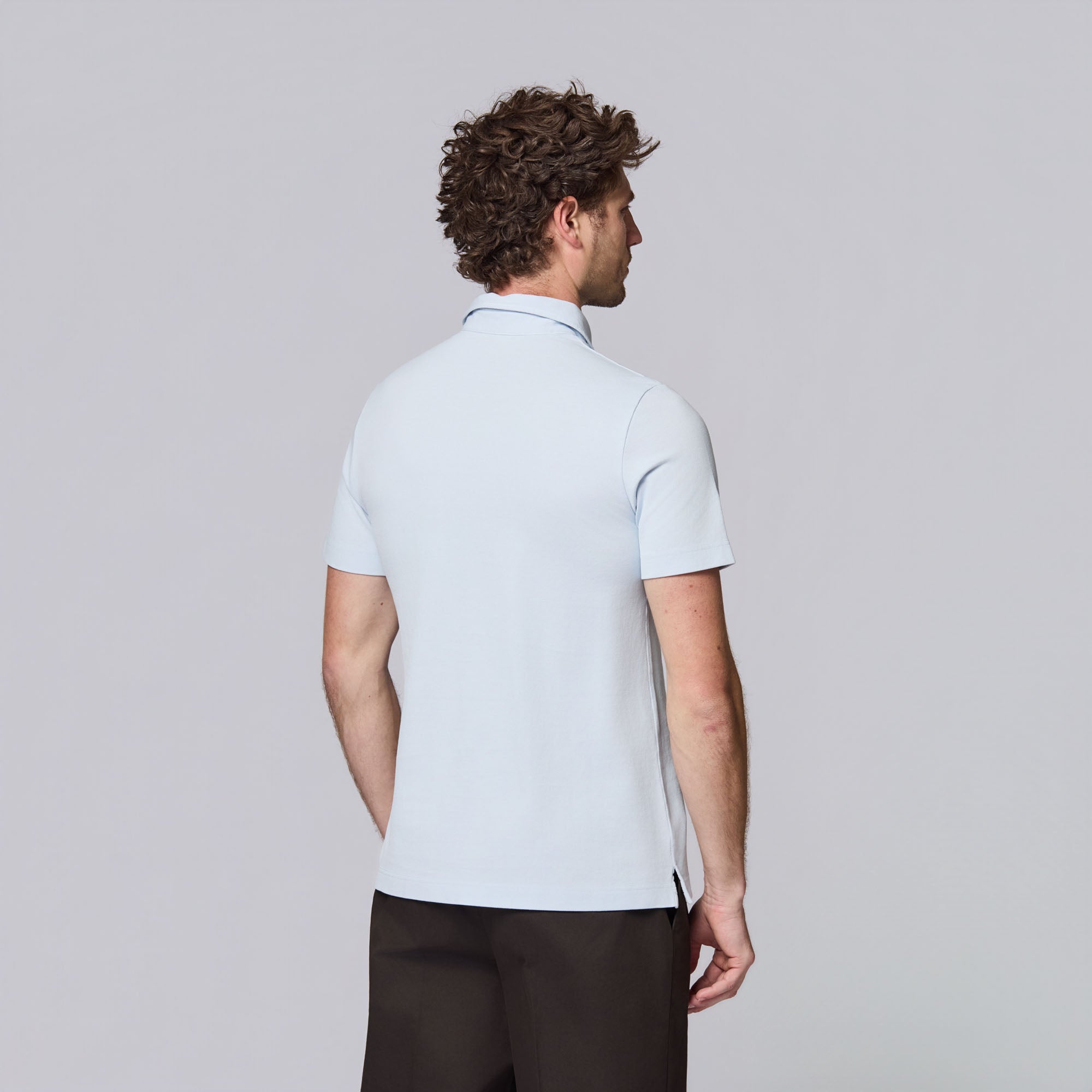 Short Sleeve Pique Polo